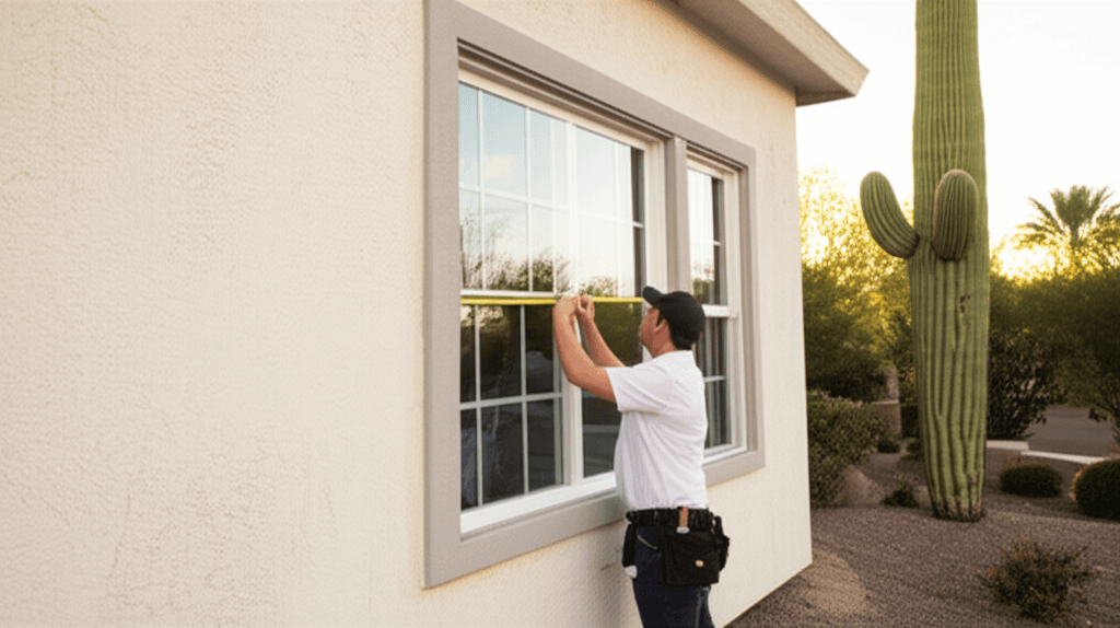 Buckeye window replacement - professional installation by Arizona's Window Company