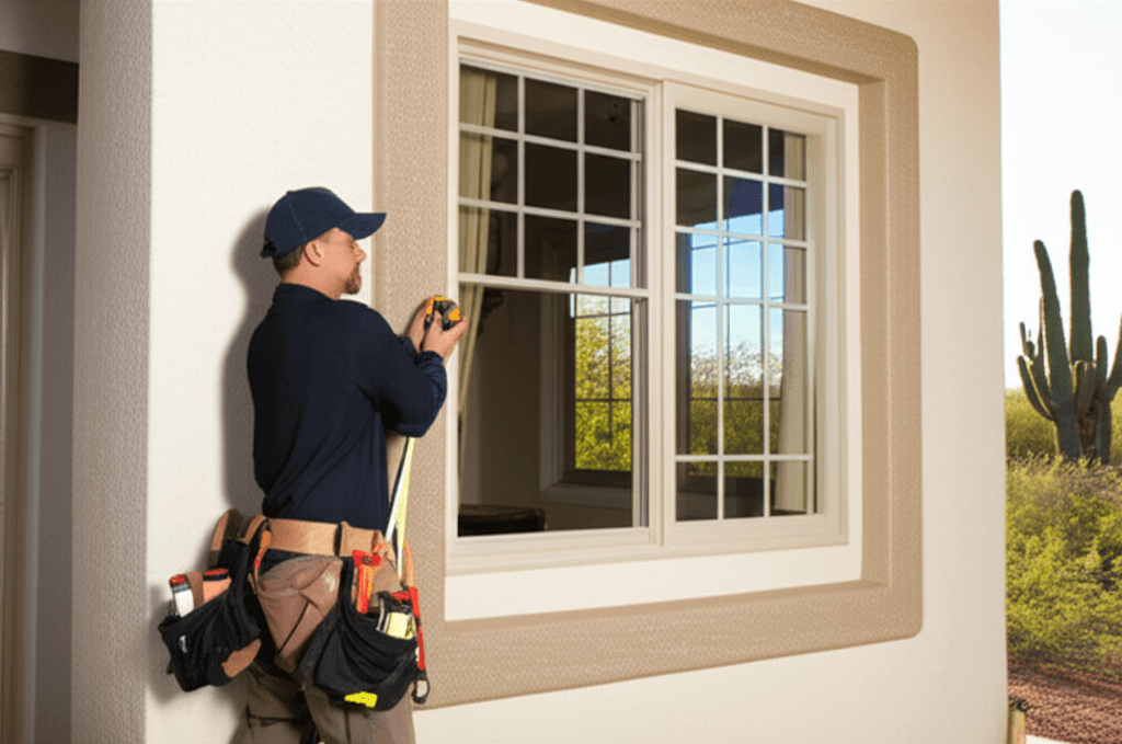 Cave Creek window replacement - professional installation by Arizona's Window Company
