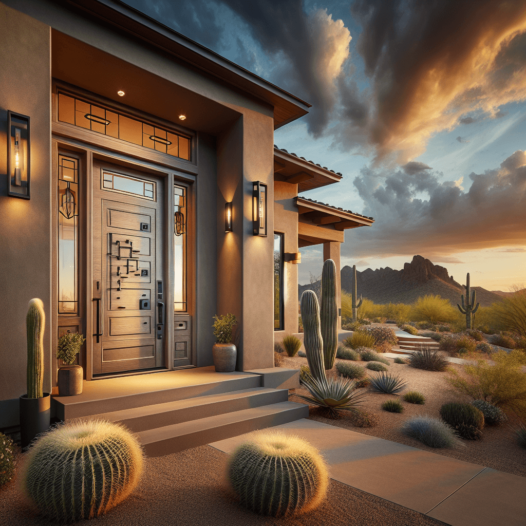 Gilbert door installation - professional installation by Arizona's Window Company
