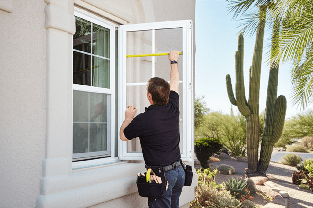 Paradise Valley window replacement - professional installation by Arizona's Window Company