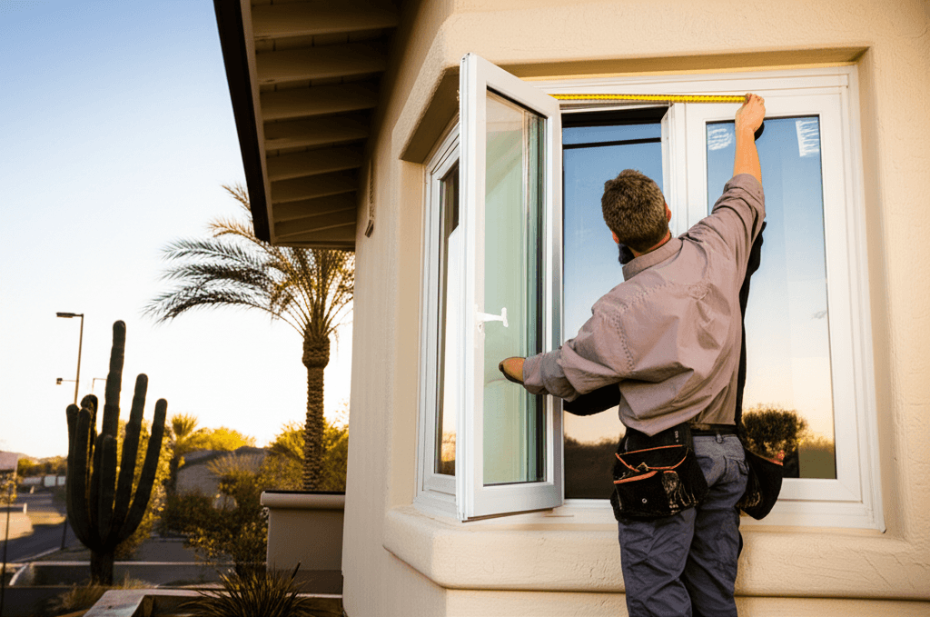 Peoria window replacement - professional installation by Arizona's Window Company