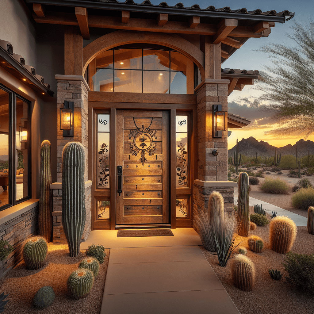 Queen Creek door installation - professional installation by Arizona's Window Company