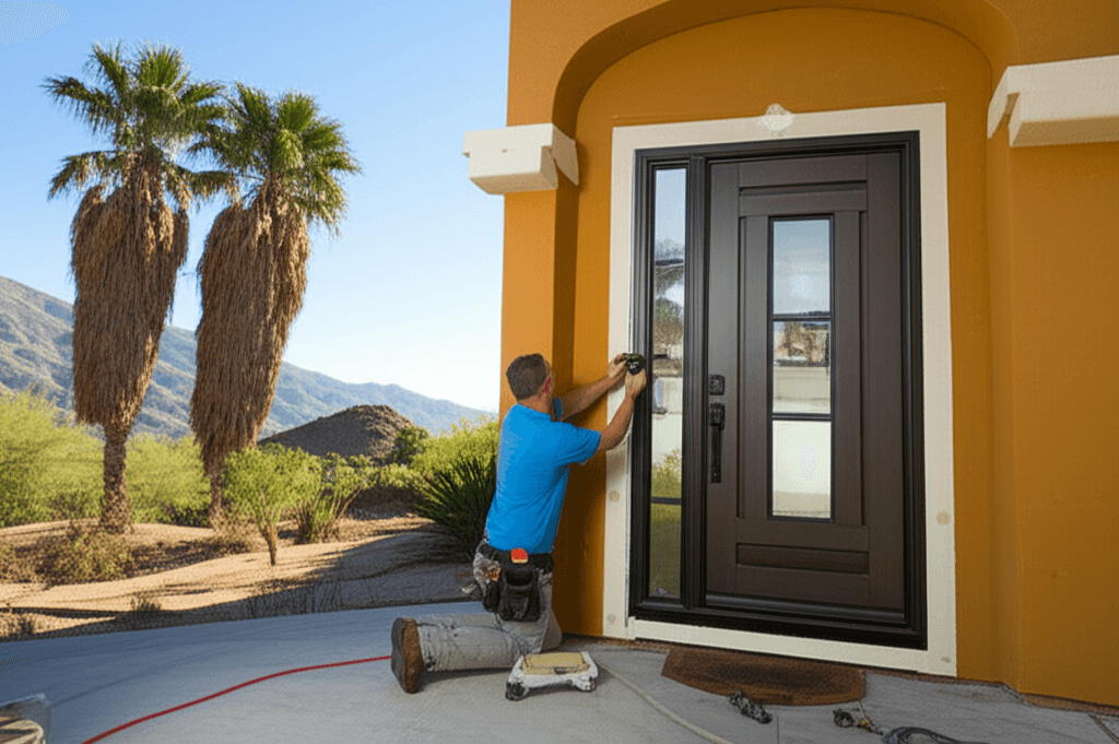 Avondale door installation - professional installation by Arizona's Window Company